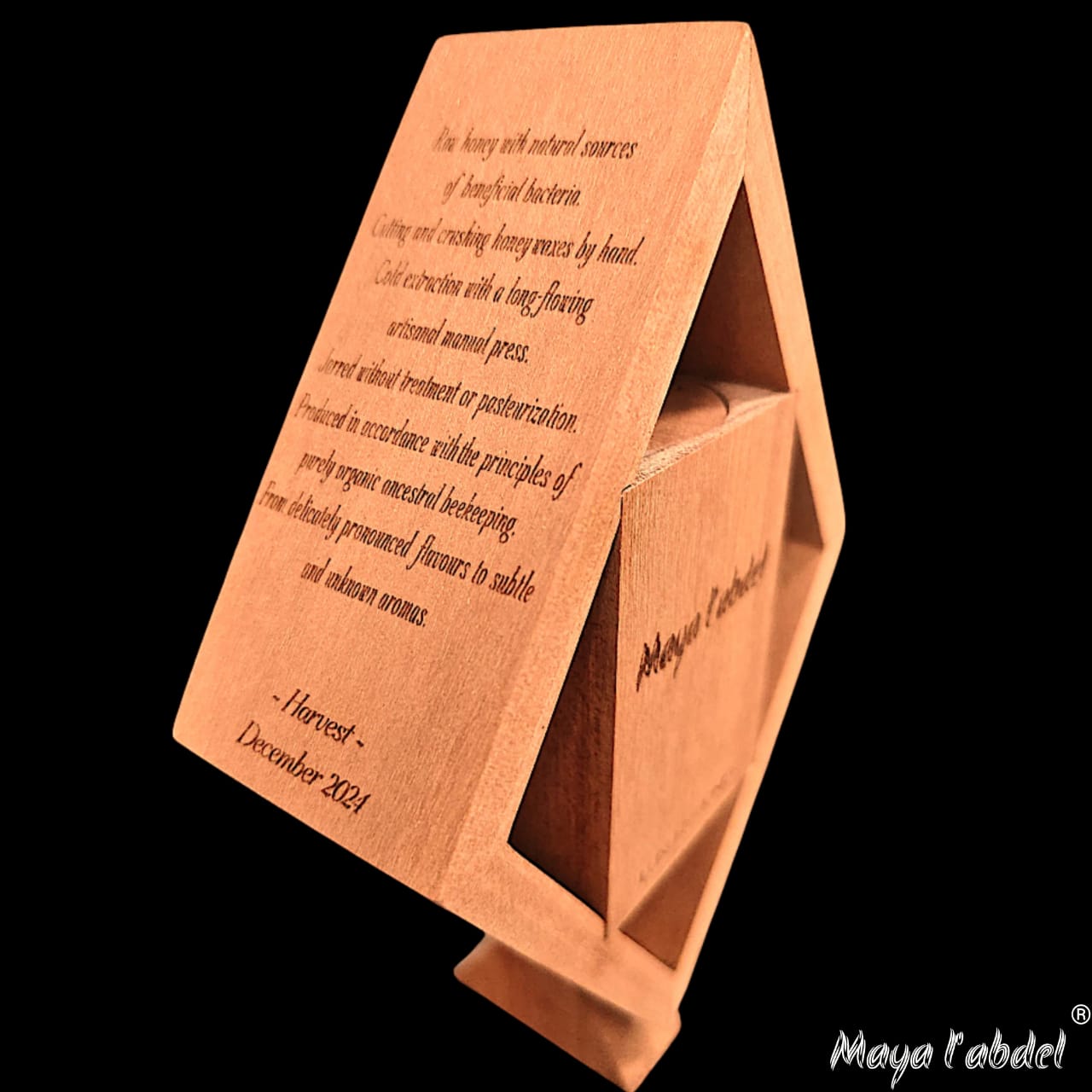 Coffret losange Maya l'abdel® — côté droit